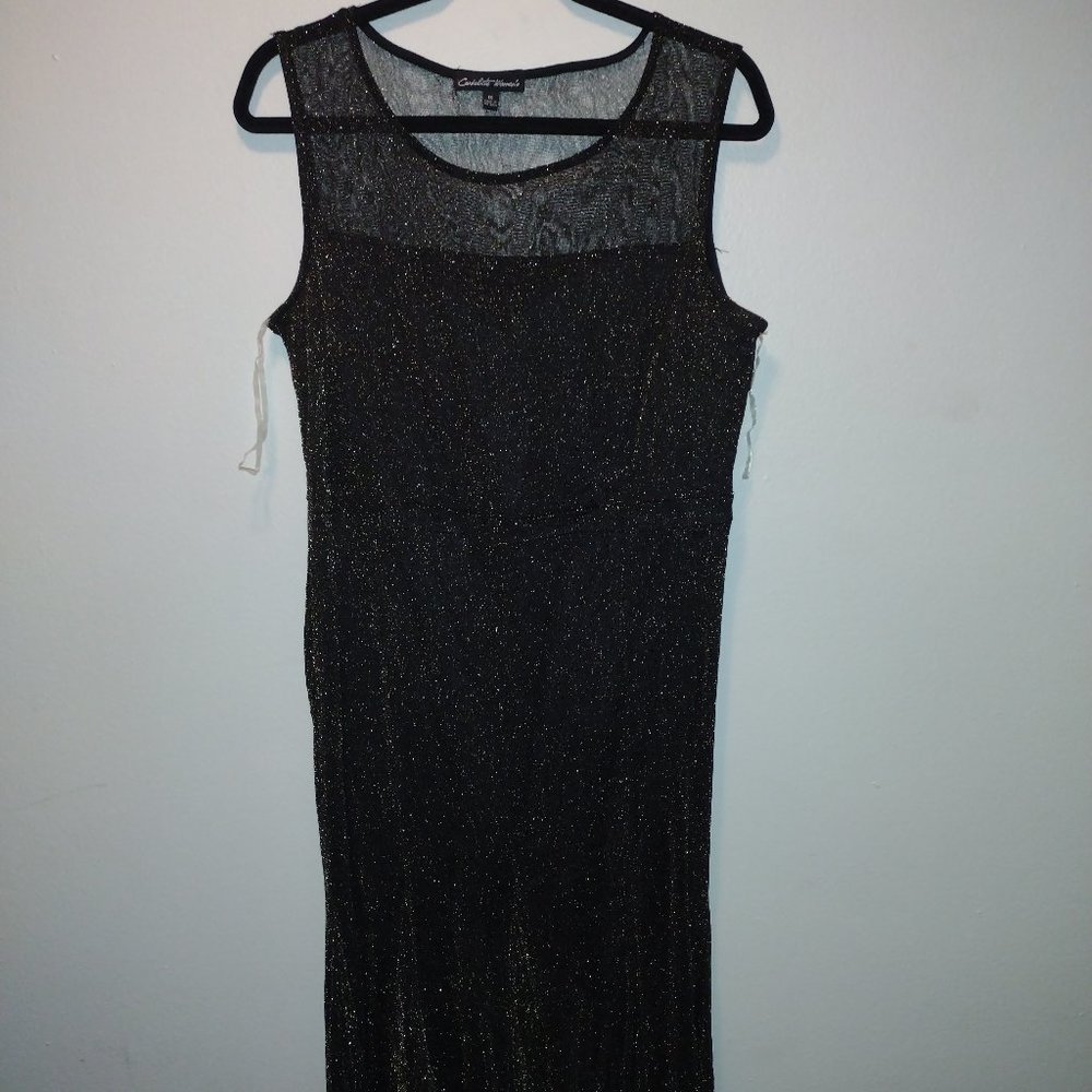 Cardalite Women's Black Evening Dress Size XL